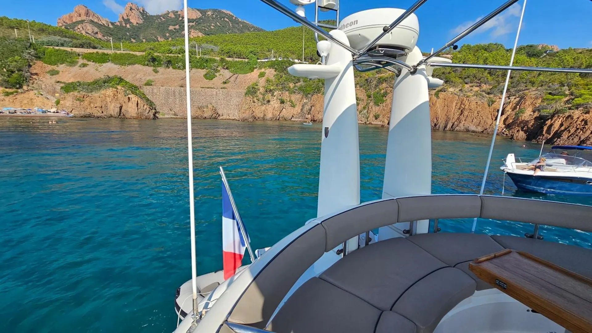 Superbe Yacht Dans Le Port De Cannes France